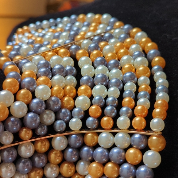 Beaded choker necklace, Brand New - Picture 3 of 5